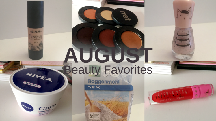 beauty favorites august
